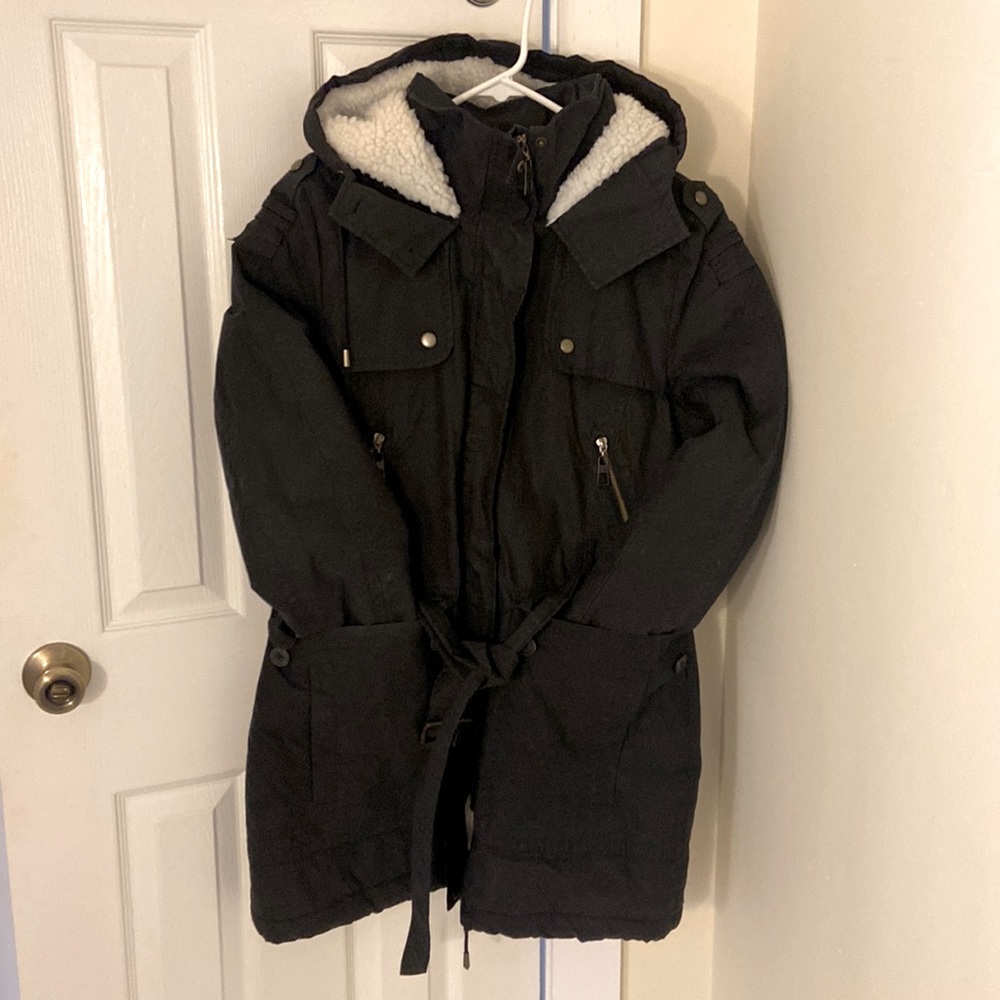 Cole Haan, Sherpa lined winter coat